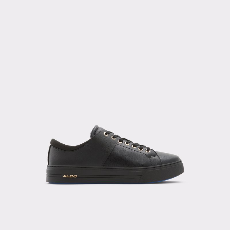 Aldo Agassi Low Sneakers Herren Schwarz | JTQKH-7396