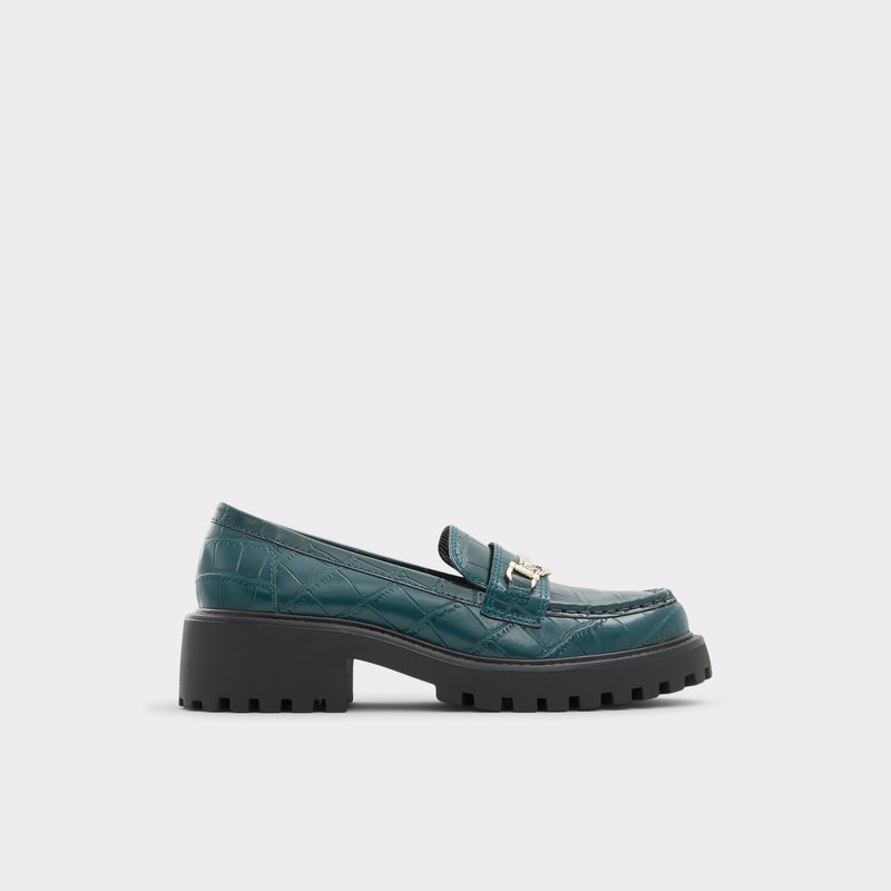 Aldo Bigstep Loafers Damen Dunkelgrün | PLEHY-7409