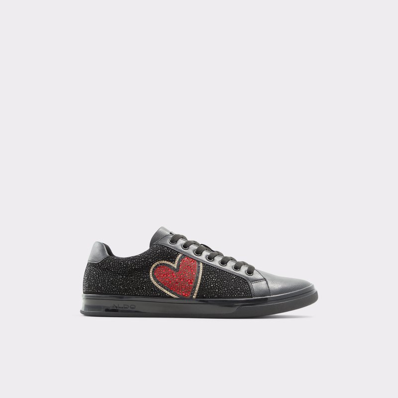 Aldo Carapetos Low Sneakers Herren Schwarz | MLGCO-3951