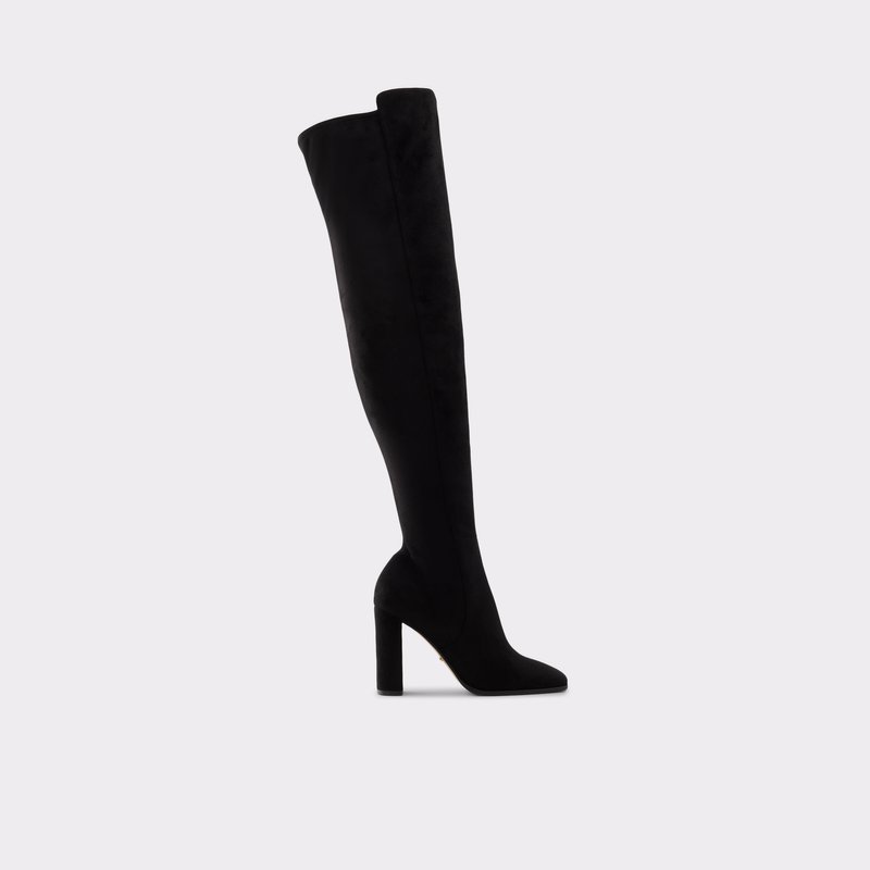 Aldo Choan Over The Knee-Boots Damen Schwarz | GMVPJ-4392