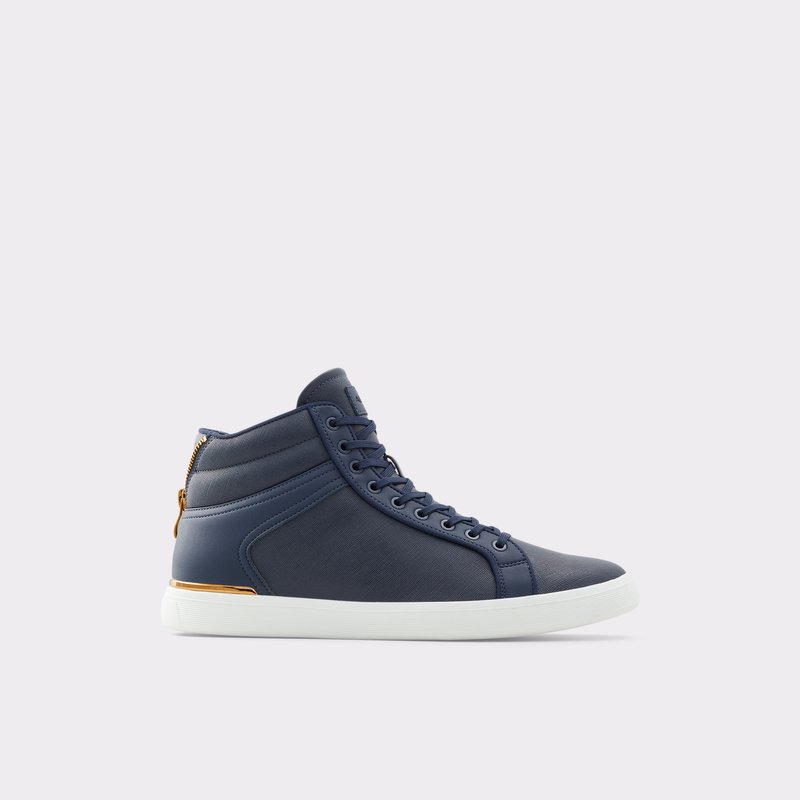 Aldo Deruulo High Sneakers Herren Navy | NCEBP-3687