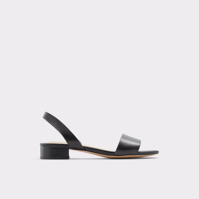 Aldo Doredda Flache Sandalen Damen Schwarz | LVPTX-8543