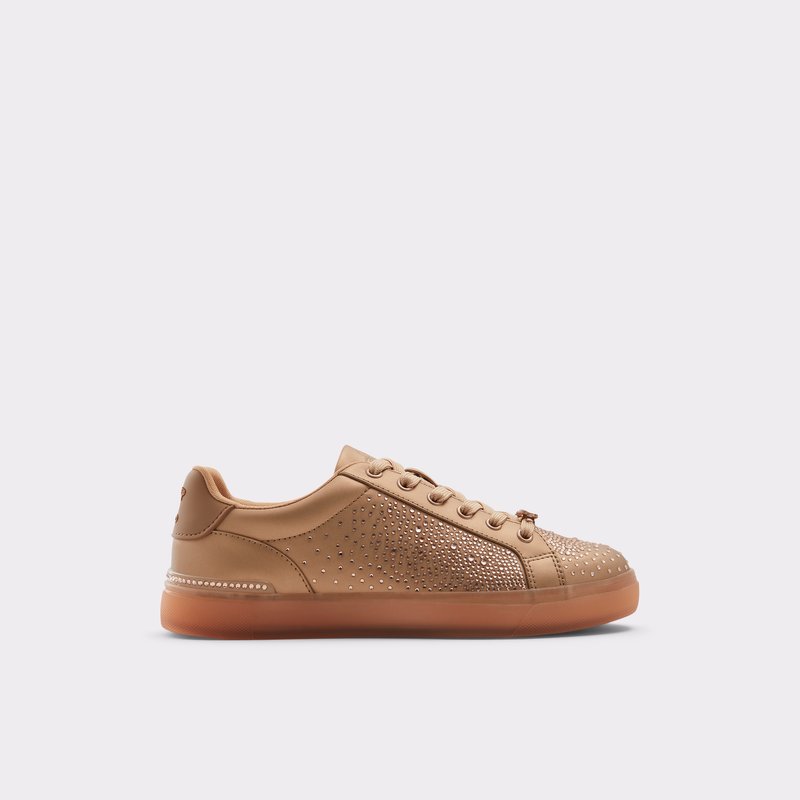 Aldo Glasssneaker Spitze Up Sneakers Damen Bone | QPYVF-2641