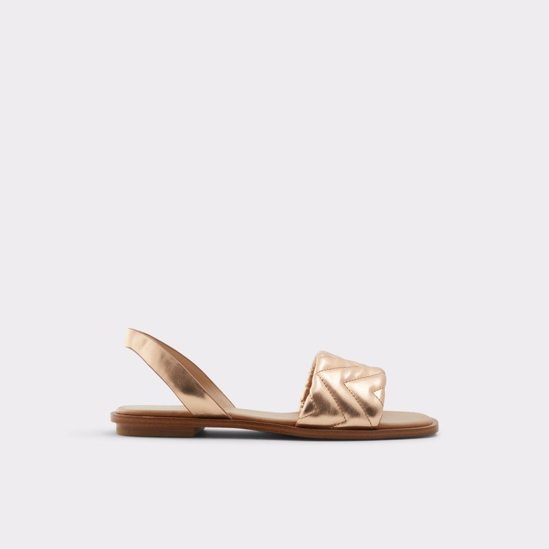 Aldo Grirawiaflex Lässige Sandalen Damen Rosa Gold | XAYBQ-2351