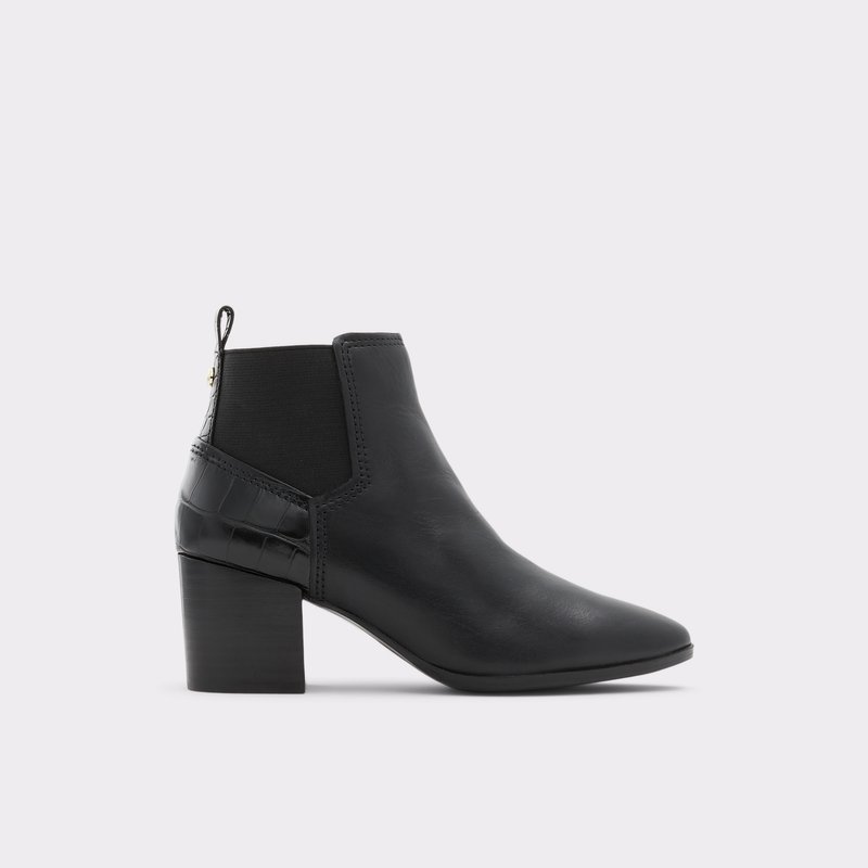 Aldo Ibelimma Chelsea Stiefel Damen Schwarz | DMHCL-0521