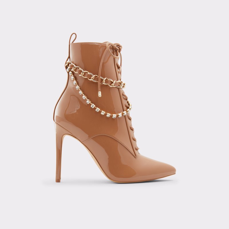 Aldo Kaedridan Kleid Stiefel Damen Dunkelbeige | IOECH-5910