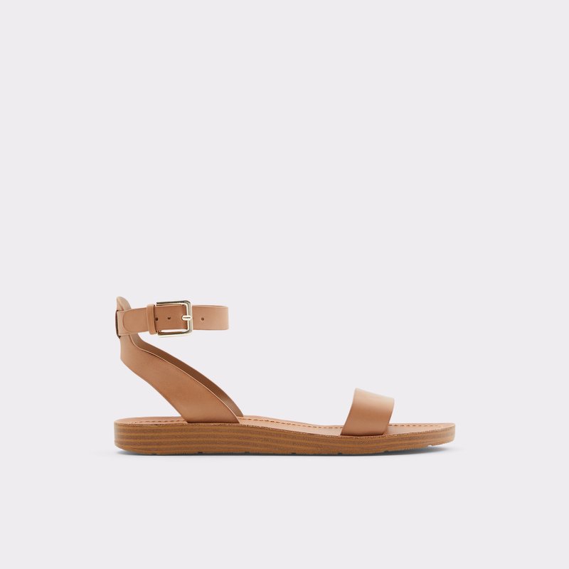 Aldo Kedaredia Flache Sandalen Damen Braun | XNIPM-4708