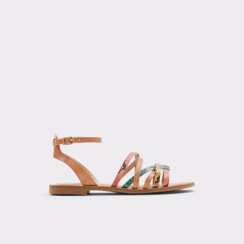 Aldo Lucca Flache Sandalen Damen Orange | EXTSW-6957