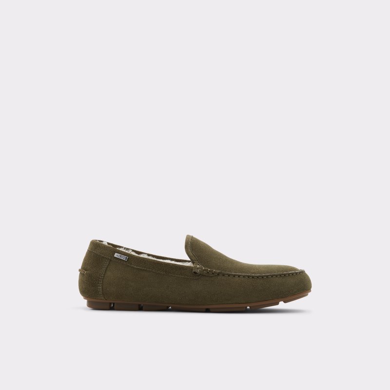 Aldo Pivarnick Hausschuhe Herren Khaki | AHUZI-3987