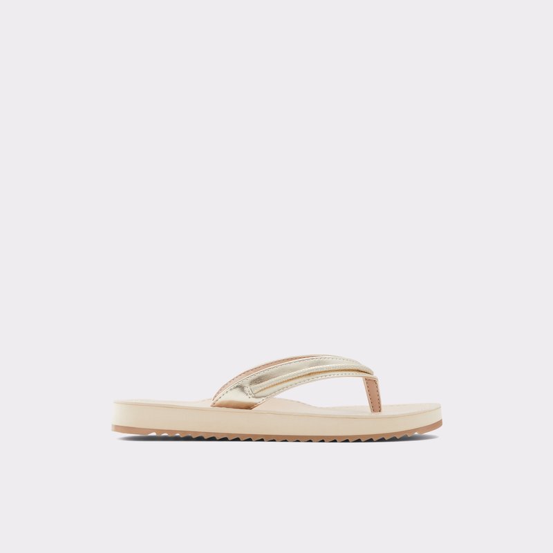 Aldo Polo Lässige Sandalen Damen Champagne | IMZXL-6352