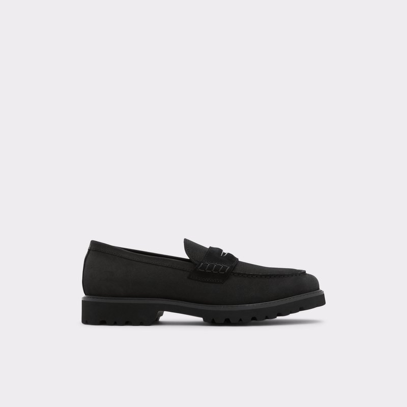 Aldo Qardoc Loafers Herren Schwarz | UMVDL-9836