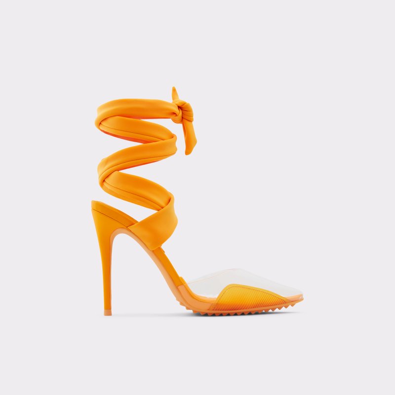 Aldo Salerno Stöckelschuhe Damen Orange | EHMNK-4680