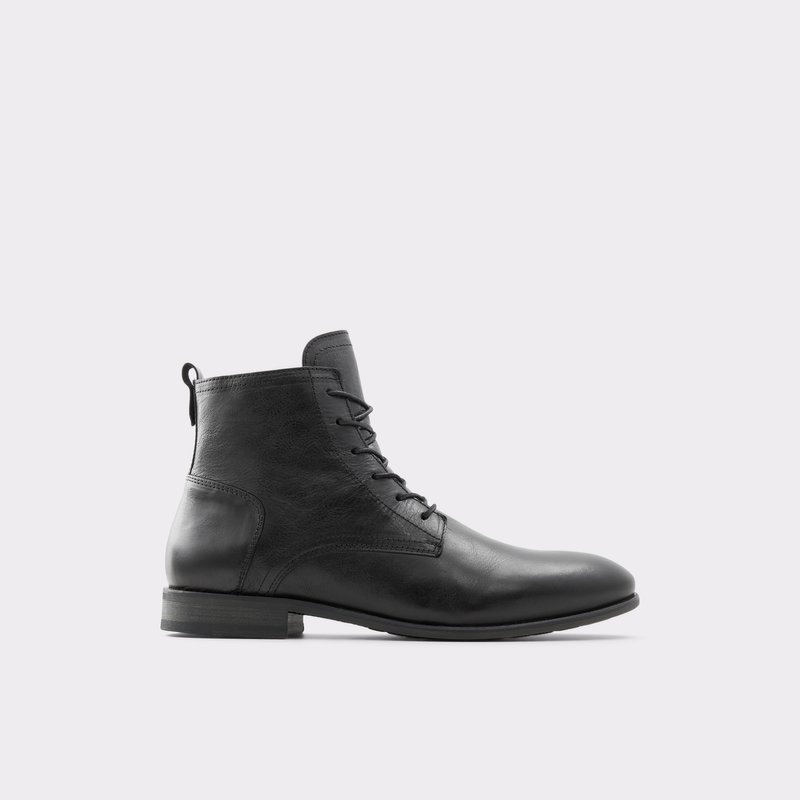 Aldo Seamos Schnürstiefel Herren Schwarz | QTUAY-8354