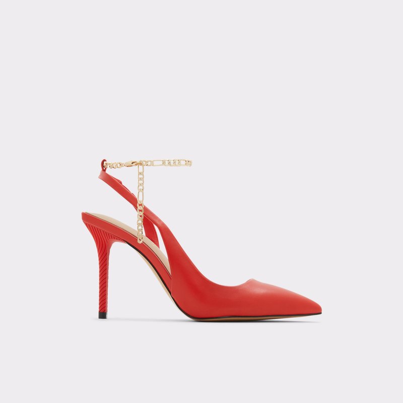 Aldo Tirarithchain Pumps Damen Rot | LKGWM-3527