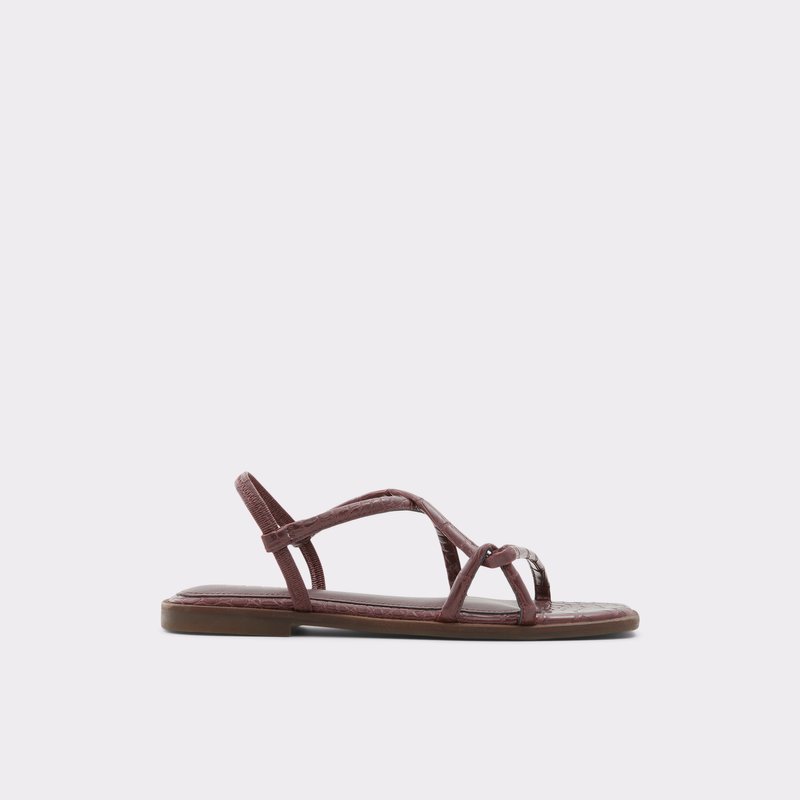 Aldo Toosieflex Flache Sandalen Damen Braun | GZXHW-5726