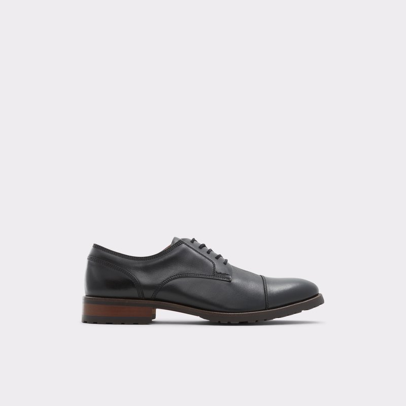 Aldo Wilbert Lederschuhe Herren Schwarz | QPOIK-6302