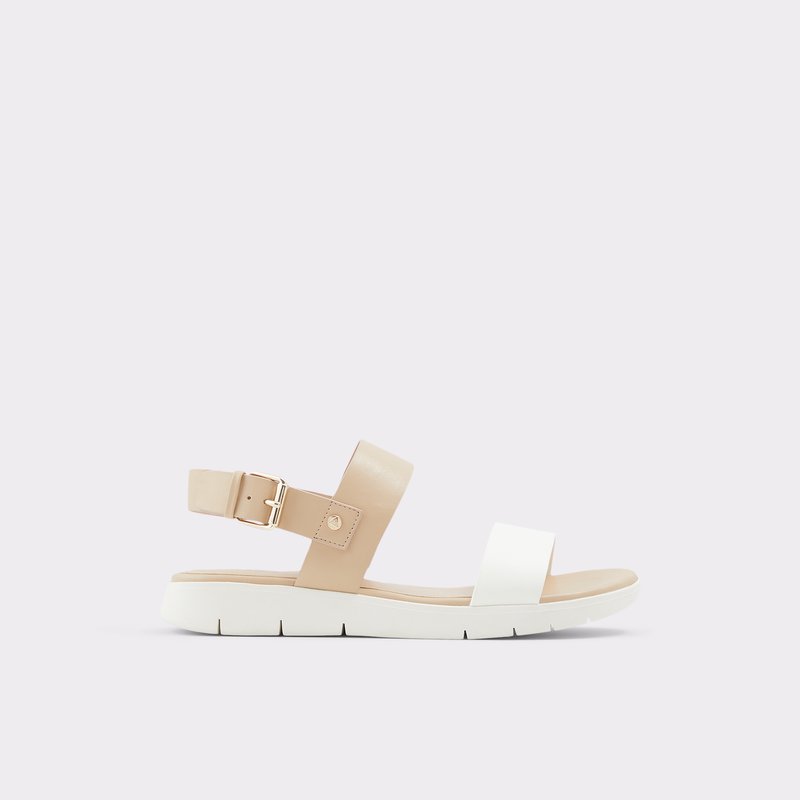 Aldo Woema Flache Sandalen Damen Bone | UETRL-4589