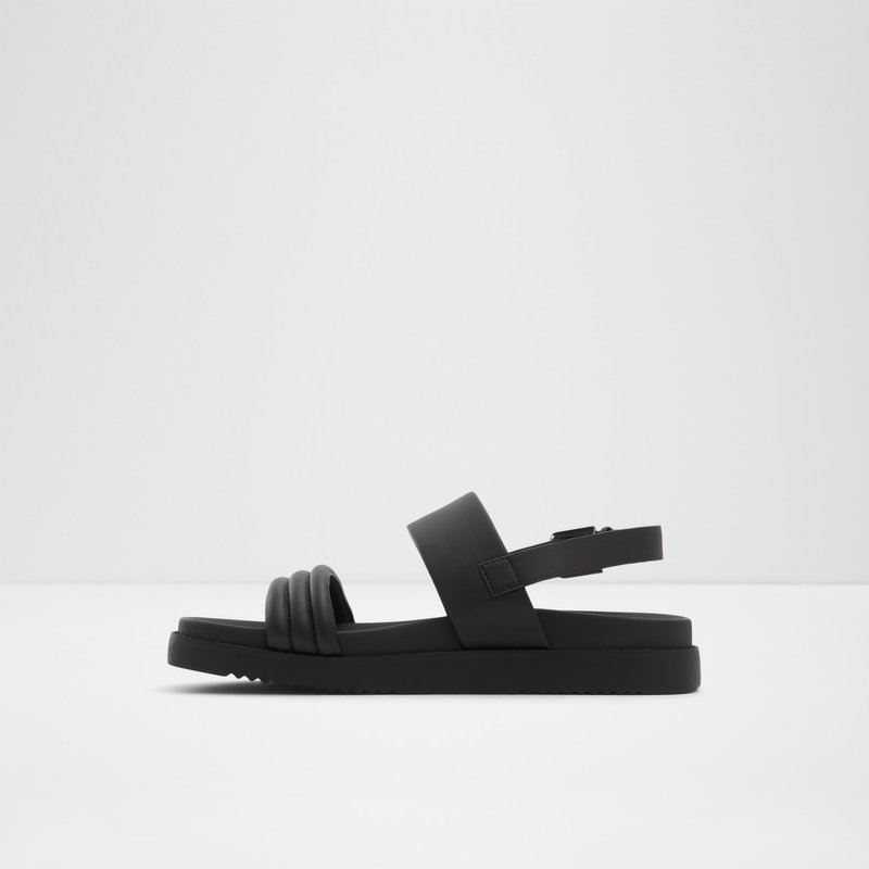 Aldo Adwerrandra Flache Sandalen Damen Schwarz | IFEPH-6908