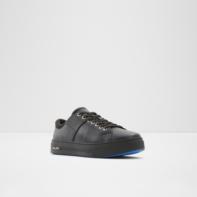 Aldo Agassi Low Sneakers Herren Schwarz | JTQKH-7396