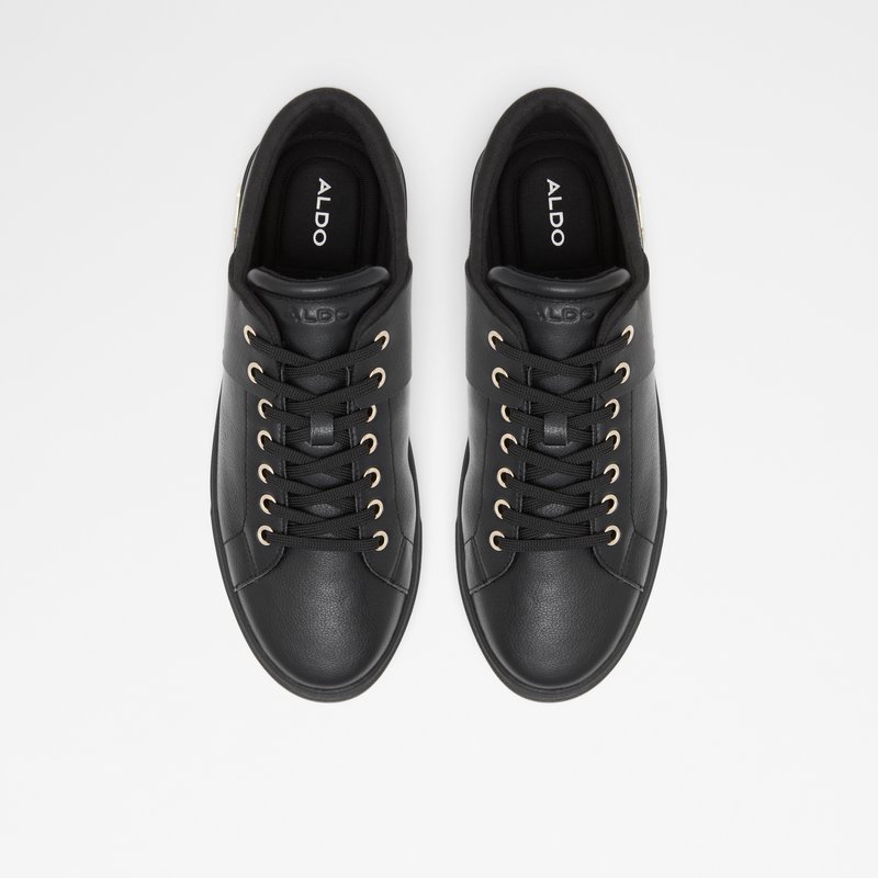 Aldo Agassi Low Sneakers Herren Schwarz | JTQKH-7396