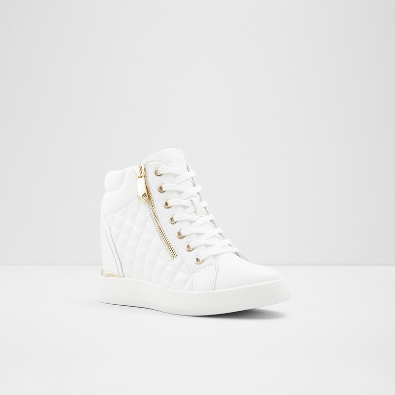 Aldo Ailanna Wedge Sneakers Damen Weiß | HJPCN-8274