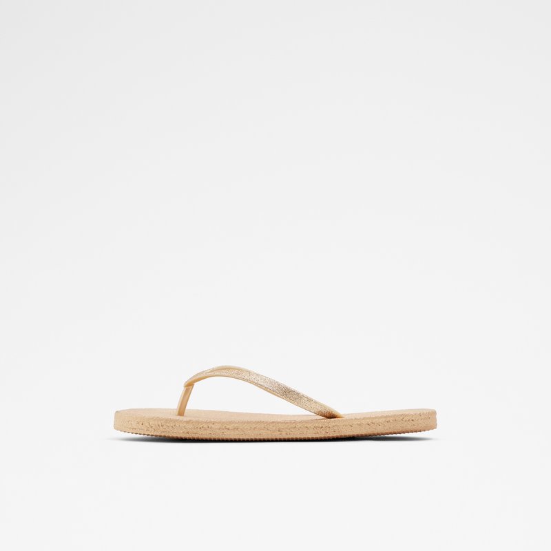 Aldo Aloomba Flache Sandalen Damen Gold | SEJYO-7610