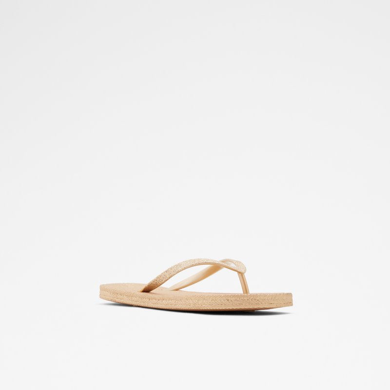 Aldo Aloomba Flache Sandalen Damen Gold | SEJYO-7610