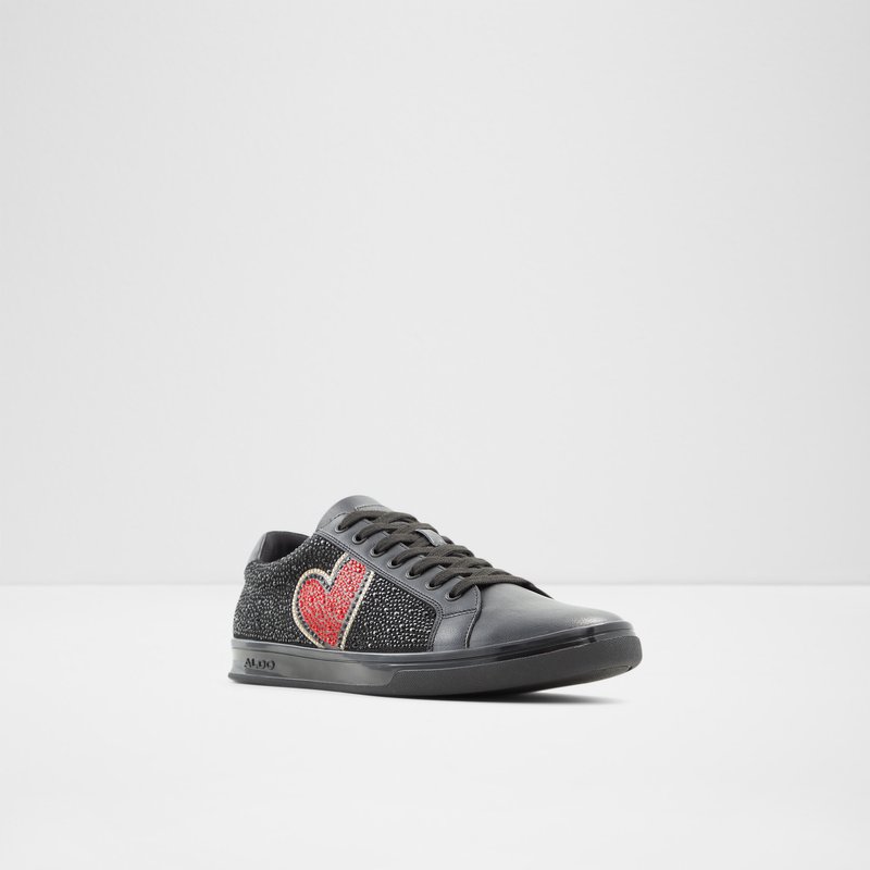 Aldo Carapetos Low Sneakers Herren Schwarz | MLGCO-3951