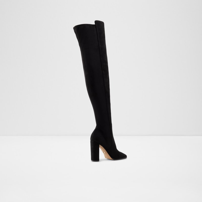 Aldo Choan Over The Knee-Boots Damen Schwarz | GMVPJ-4392