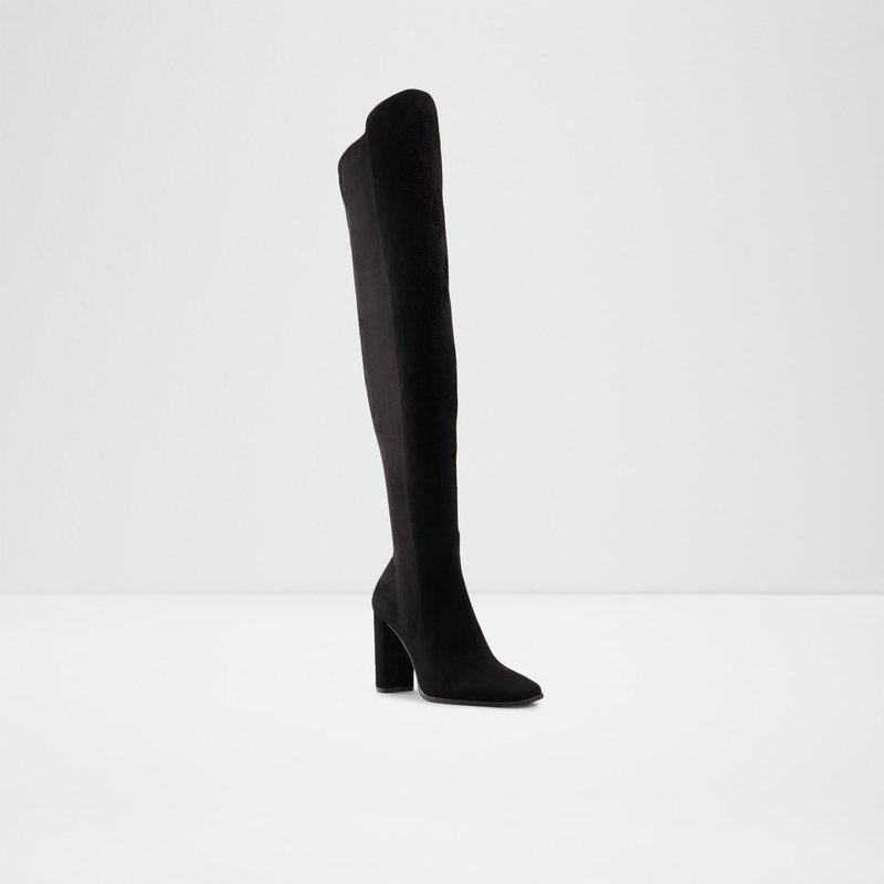 Aldo Choan Over The Knee-Boots Damen Schwarz | GMVPJ-4392