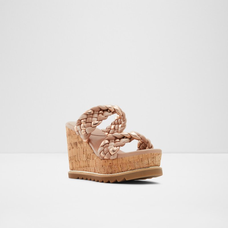 Aldo Corky Plateau Sandalen Damen Mehrfarbig | VCESX-7945