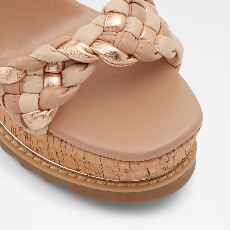 Aldo Corky Plateau Sandalen Damen Mehrfarbig | VCESX-7945