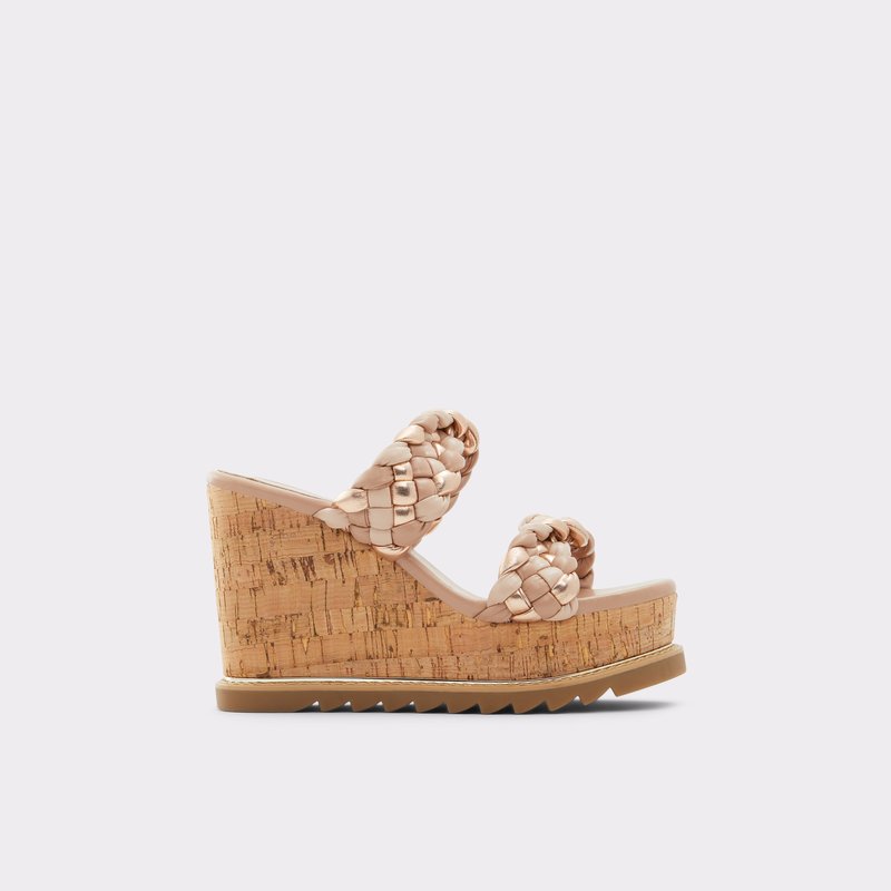 Aldo Corky Plateau Sandalen Damen Mehrfarbig | VCESX-7945