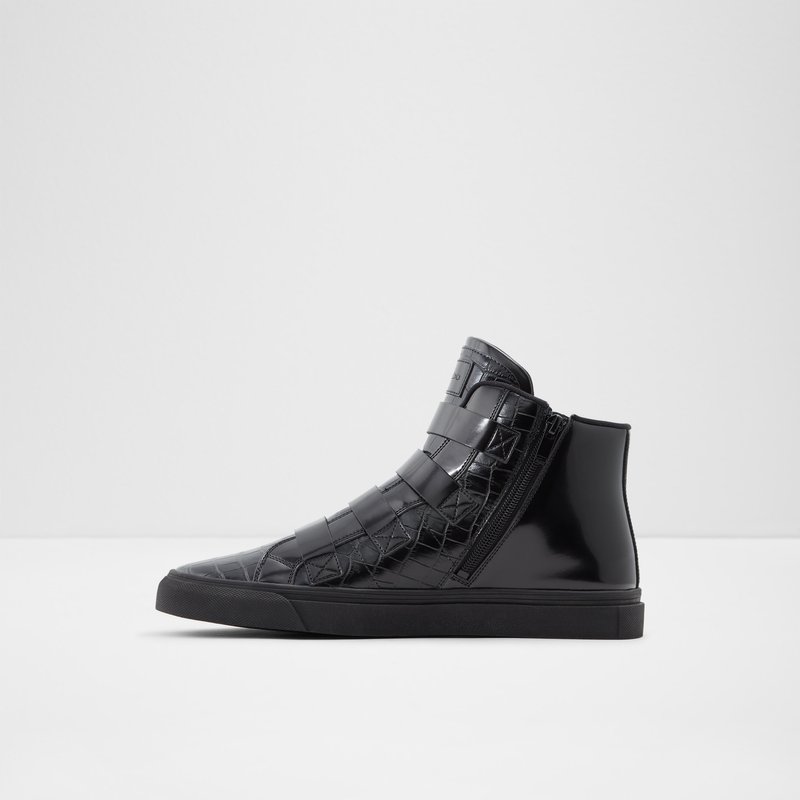 Aldo Darc High Sneakers Herren Schwarz | GUYAI-5794