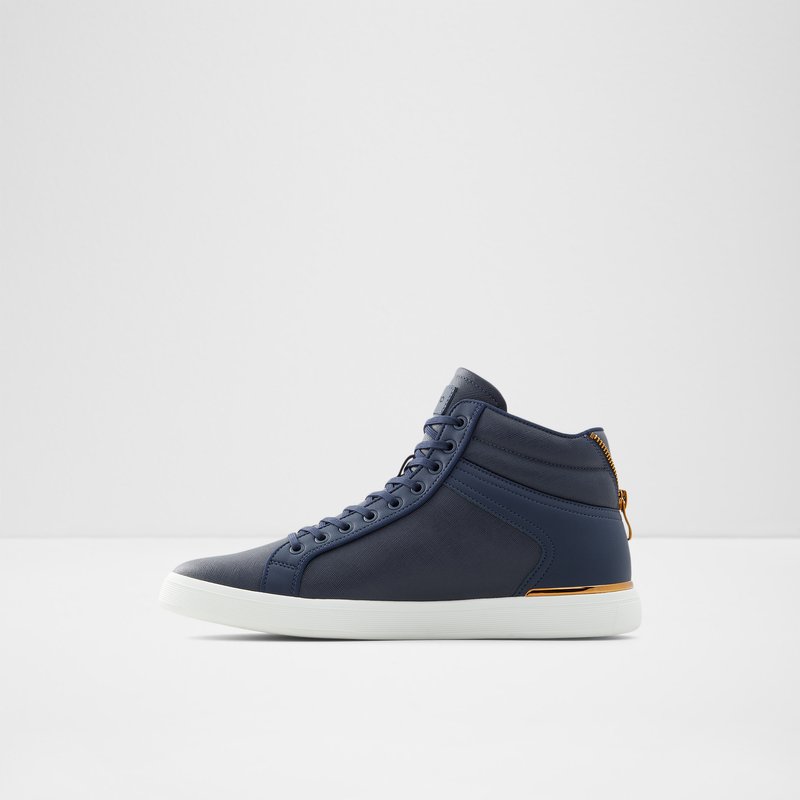 Aldo Deruulo High Sneakers Herren Navy | NCEBP-3687