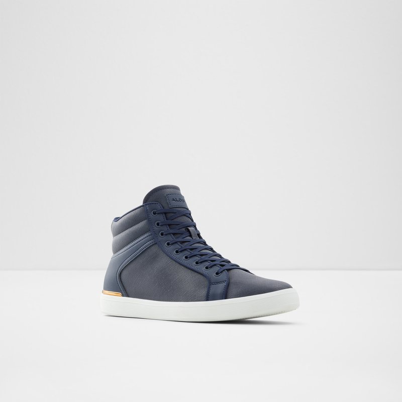 Aldo Deruulo High Sneakers Herren Navy | NCEBP-3687