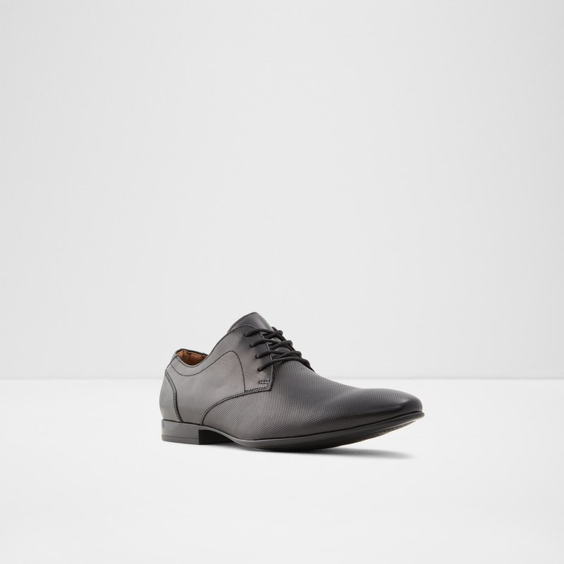 Aldo Donavin Lederschuhe Herren Schwarz | XWMYF-2948