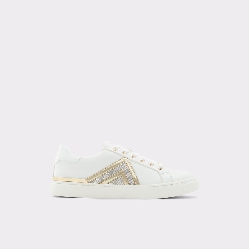 Aldo Fran Low Sneakers Damen Weiß | MRIZH-3167