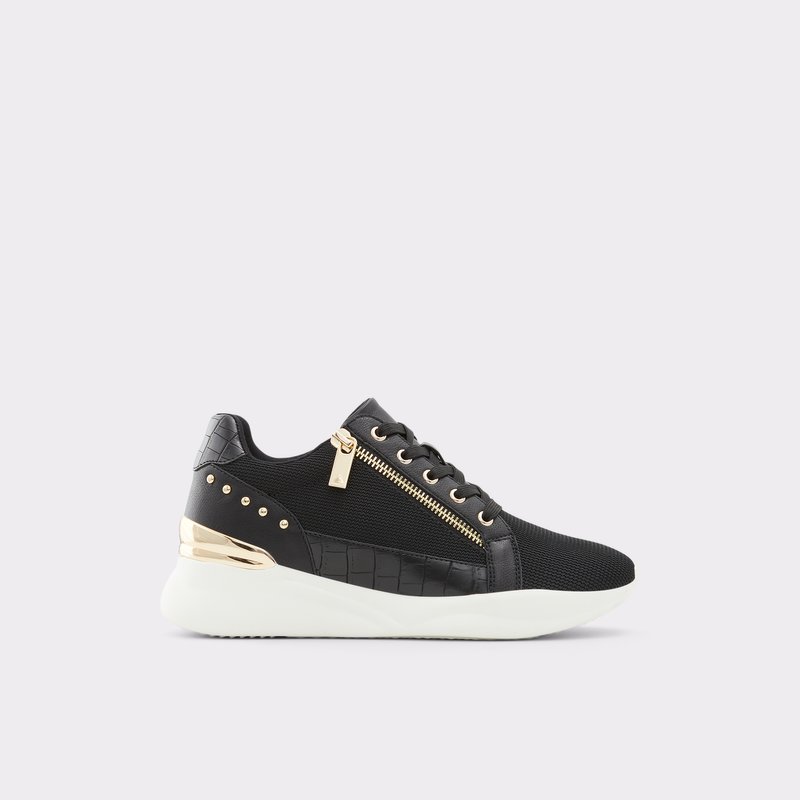 Aldo Frelidda Low Sneakers Damen Schwarz | MJNYQ-4058