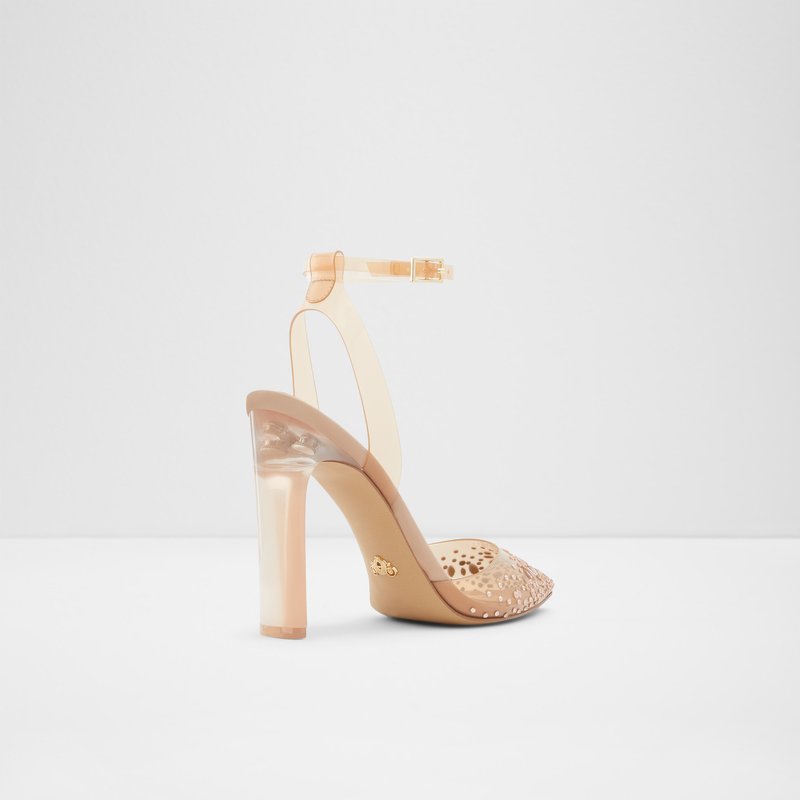 Aldo Glassslipper Stöckelschuhe Damen Bone | ZFXMT-5031