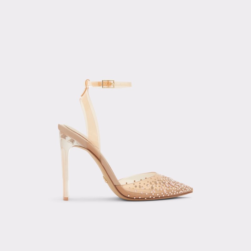 Aldo Glassslipper Stöckelschuhe Damen Bone | ZFXMT-5031