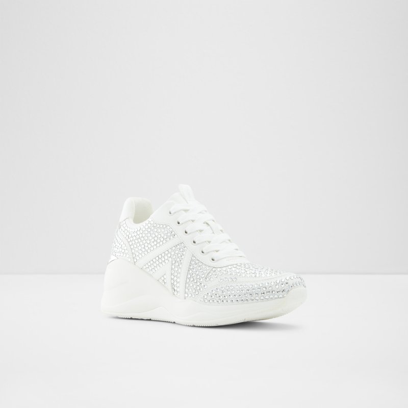 Aldo Glow Wedge Sneakers Damen Clear | GNOFT-6984