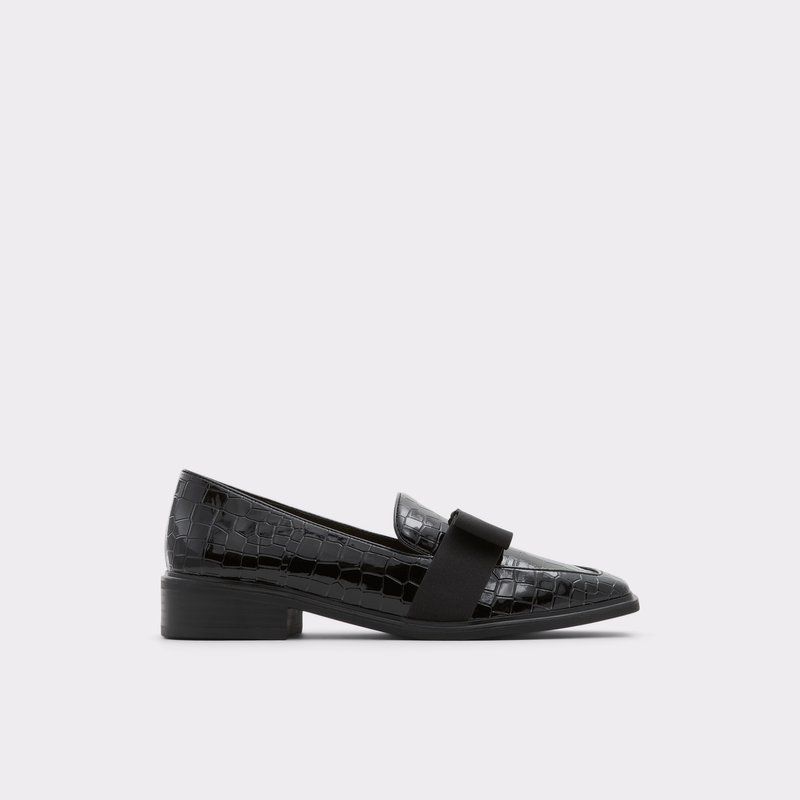 Aldo Hairalle Loafers Damen Schwarz | QFOUB-1846