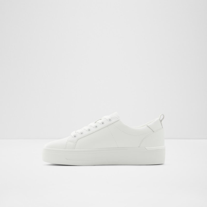 Aldo Meadow Spitze Up Sneakers Damen Weiß | RWKEU-8465