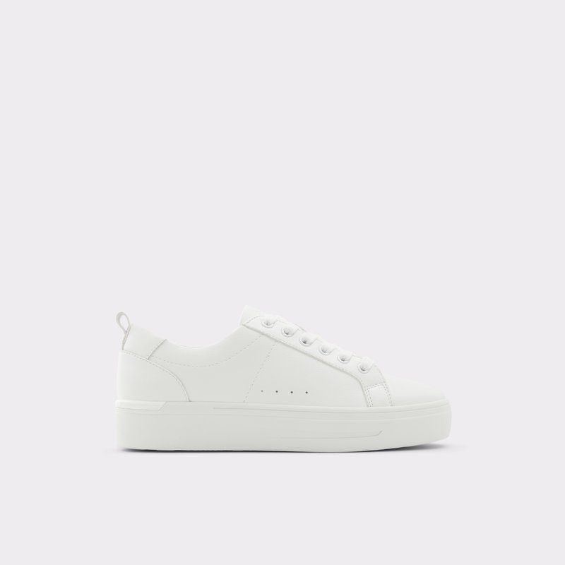 Aldo Meadow Spitze Up Sneakers Damen Weiß | RWKEU-8465