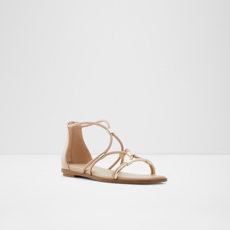 Aldo Oceriwenflex Flache Sandalen Damen Champagne | GAVOP-9813