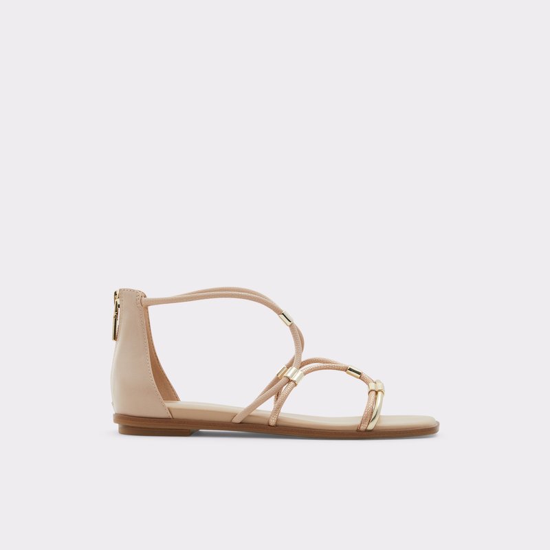 Aldo Oceriwenflex Flache Sandalen Damen Champagne | GAVOP-9813