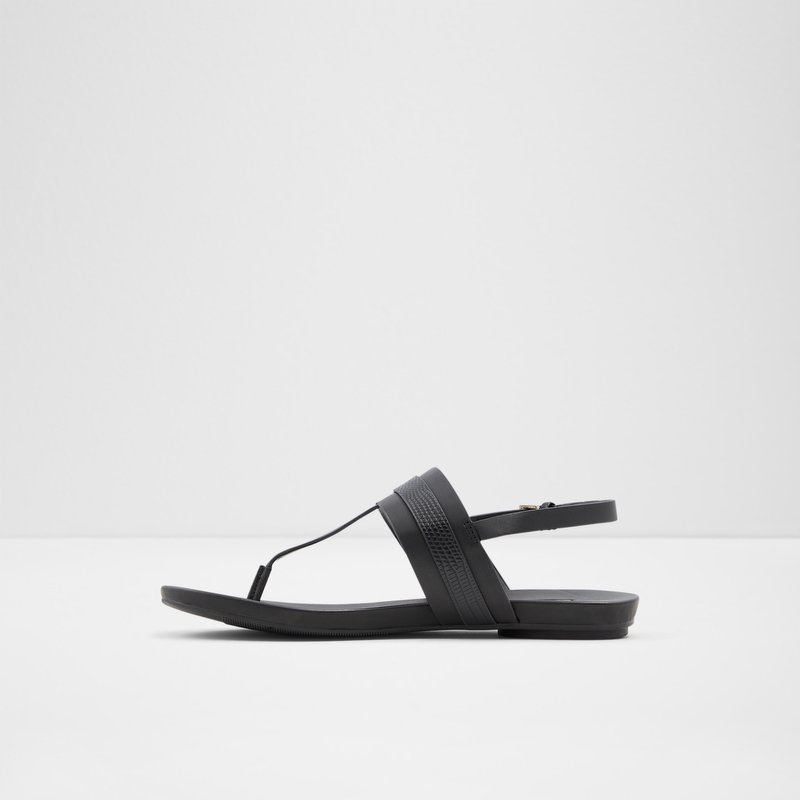 Aldo Pandra Flache Sandalen Damen Schwarz | HTBYQ-2978