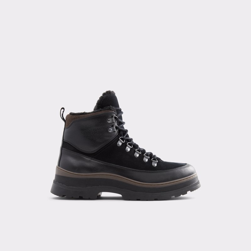 Aldo Rambler Winterstiefel Herren Schwarz | VRLTA-5682