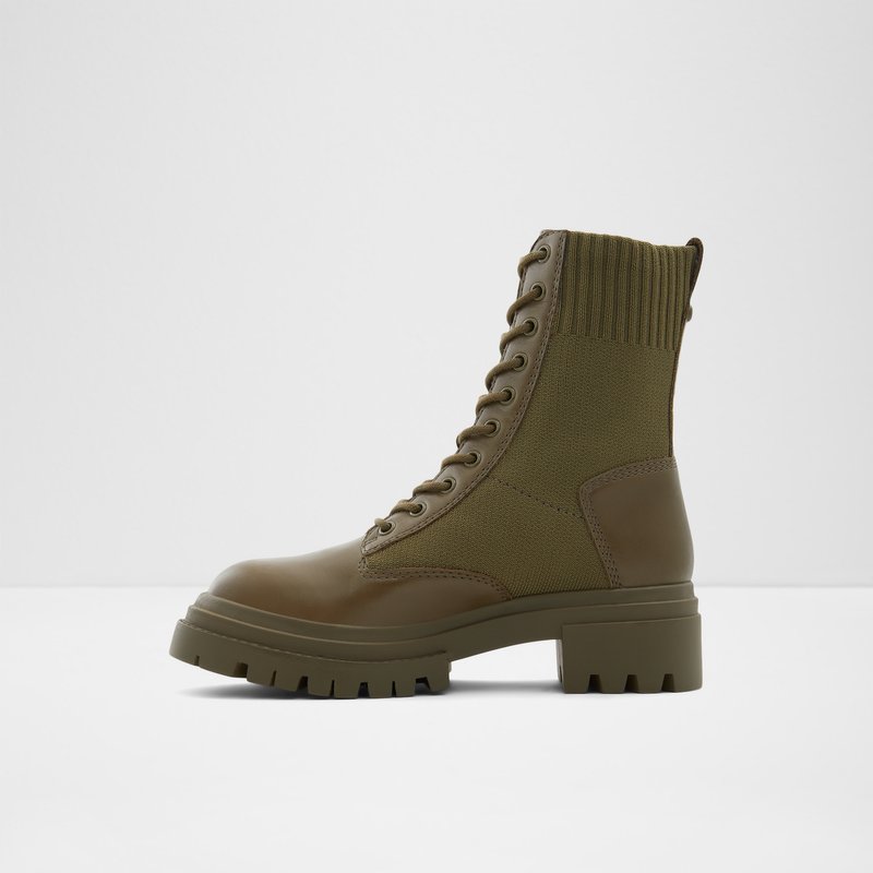 Aldo Reflow Freizeitstiefel Damen Khaki | QRHND-8102